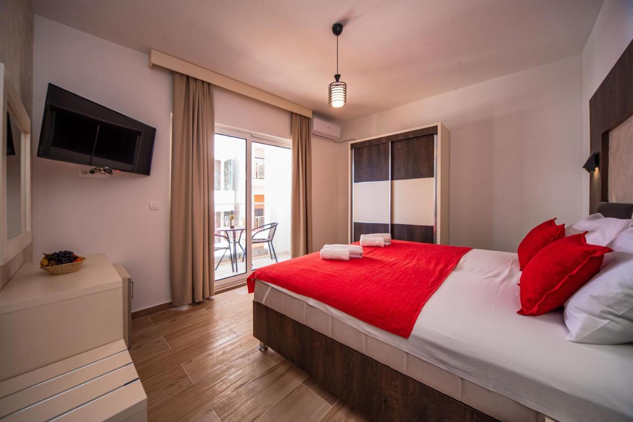 David Lux Beach Rooms Dobra Voda Exteriér fotografie