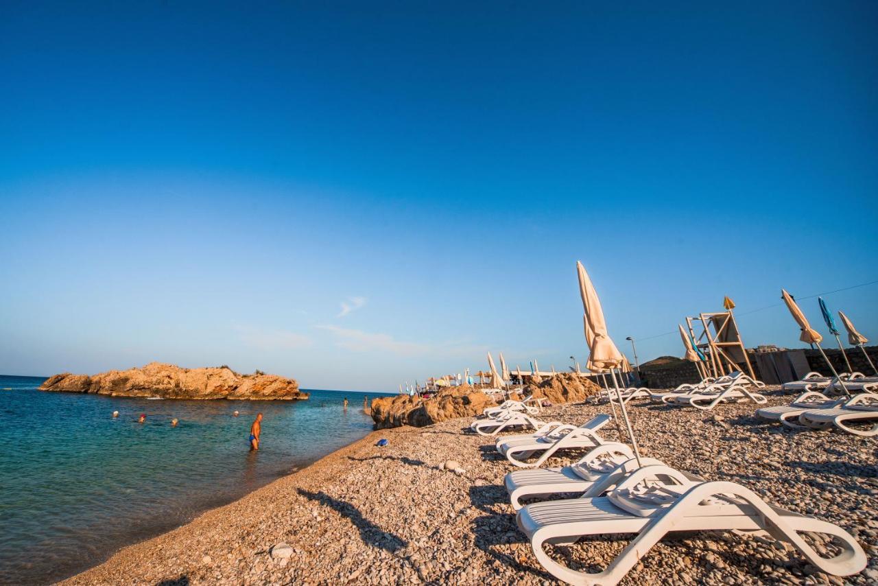 David Lux Beach Rooms Dobra Voda Exteriér fotografie