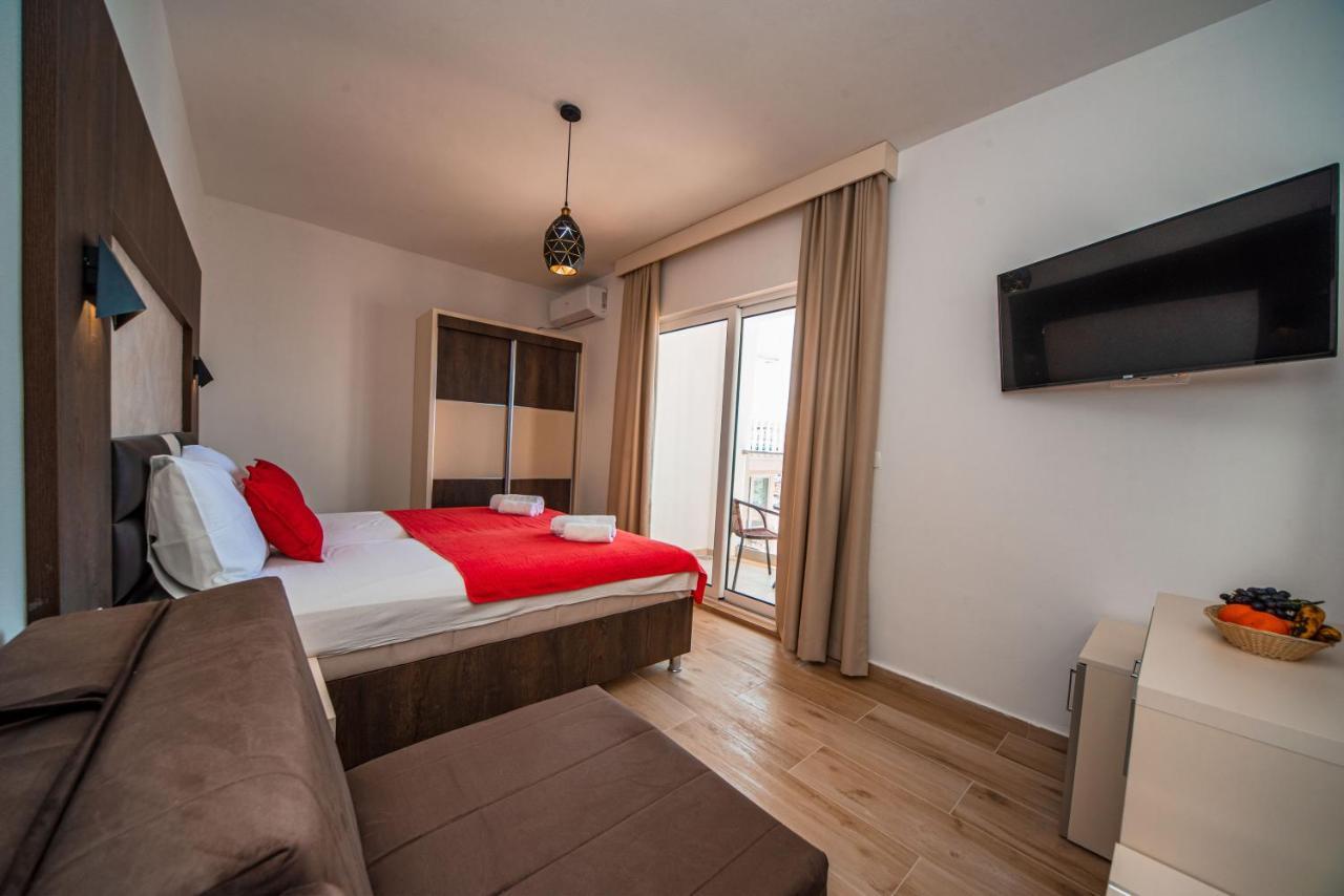David Lux Beach Rooms Dobra Voda Exteriér fotografie