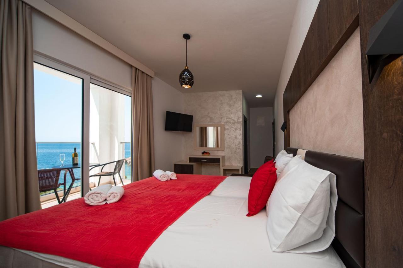 David Lux Beach Rooms Dobra Voda Exteriér fotografie