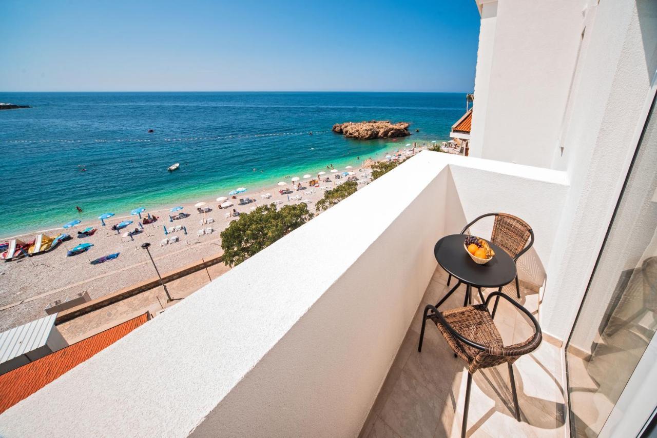David Lux Beach Rooms Dobra Voda Exteriér fotografie