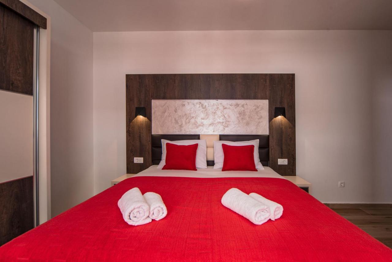 David Lux Beach Rooms Dobra Voda Exteriér fotografie