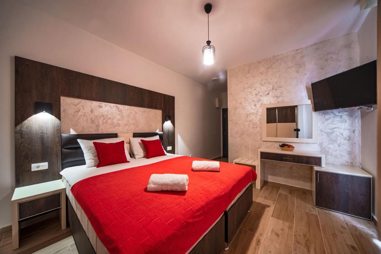 David Lux Beach Rooms Dobra Voda Exteriér fotografie